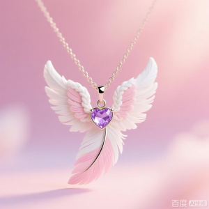 Guardian Angel Feather Necklace